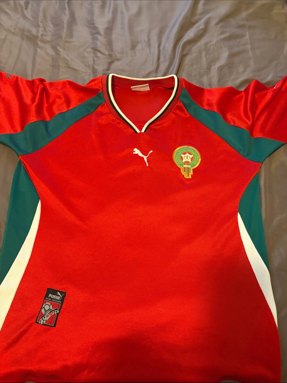 Puma Retro Morocco National Soccer Team Jersey FIFA World Cup